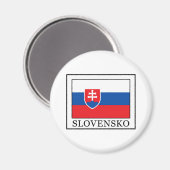 Slovensko Magnet (Vorderseite/Rückseite)
