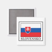 Slovensko Magnet (Vorderseite/Rückseite)