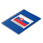 Slovensko Notizblock (Linke Seite)