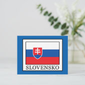 Slovensko Postkarte (Stehend Vorderseite)