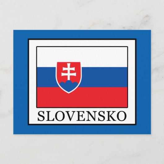 Slovensko Postkarte (Vorderseite)