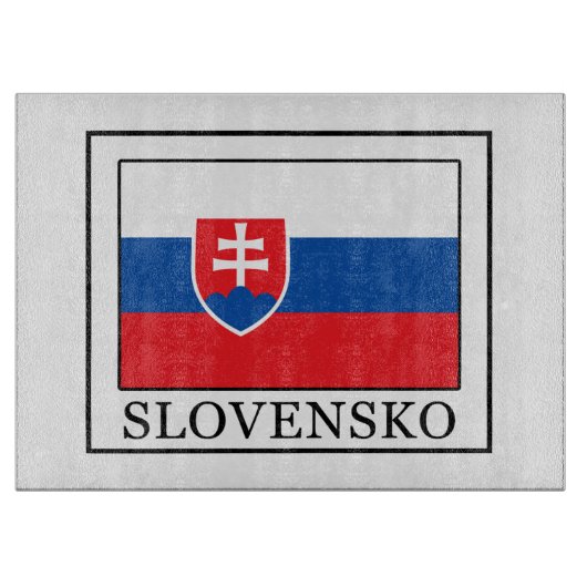 Slovensko Schneidebrett (Vorderseite)