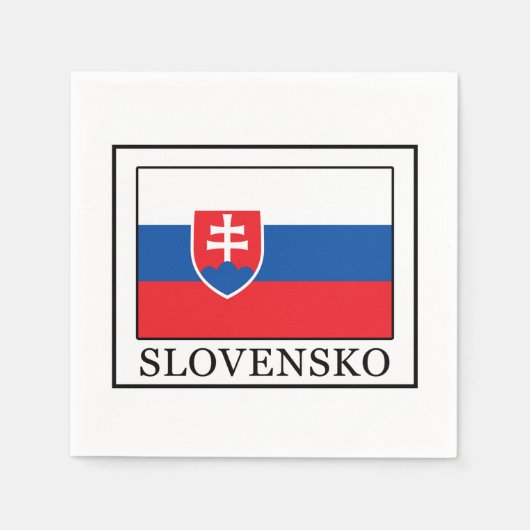 Slovensko Serviette (Vorderseite)