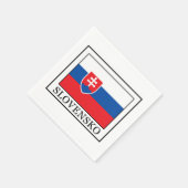 Slovensko Serviette (Ecke)
