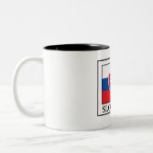 Slovensko Zweifarbige Tasse (Links)
