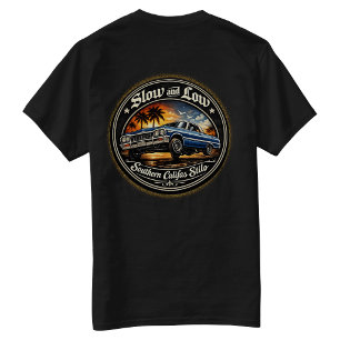 Slow and Low Califas Stilo Rückendruck T-Shirt