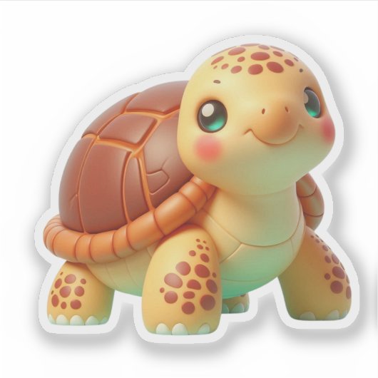 Slow but Growing Aufkleber (Vorderseite)