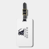 Slow Death Essential T-Shirt Gepäckanhänger (Vorderseite vertikal)