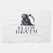 Slow Death Essential T-Shirt Geschirrtuch (Horizontal)