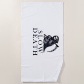 Slow Death Essential T-Shirt Strandtuch (Vorderseite)