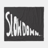 Slow down fleecedecke (Vorderseite (Horizontal))