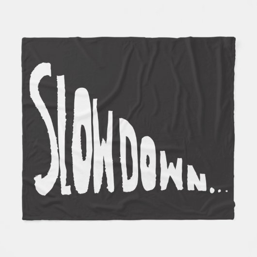 Slow down fleecedecke (Vorderseite (Horizontal))