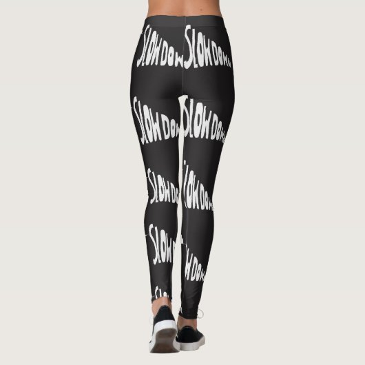 Slow down leggings (Rückseite)