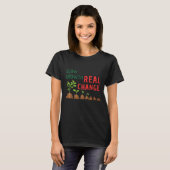 Slow Growth Real Change – Personal Growth Illustra T-Shirt (Vorne ganz)