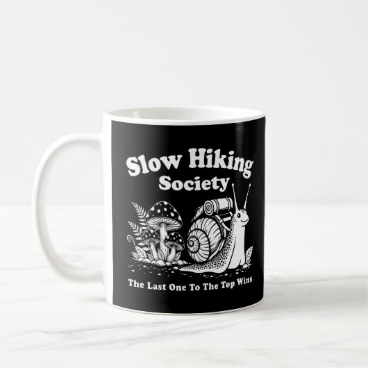 Slow Hiking Society Kaffeetasse (Links)