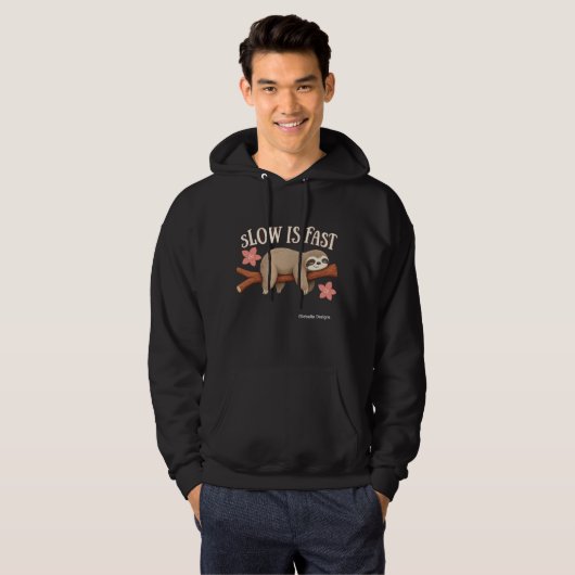 Slow is Fast Faultier Pullover (Vorne ganz)