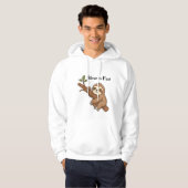 Slow is Fast Sloth Hoodie (Vorne ganz)
