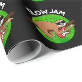 Slow Jam Funny Music Animal Pub Dark BG Geschenkpapier (Rolleneckpunkt)