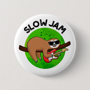 Slow Jam Funny Music Animal Puff Button