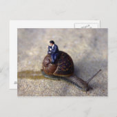 Slow Journey Postkarte (Vorne/Hinten)