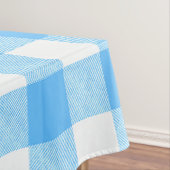Slow-Living Sommer Karo-Himmel Tischdecke (Beispiel)