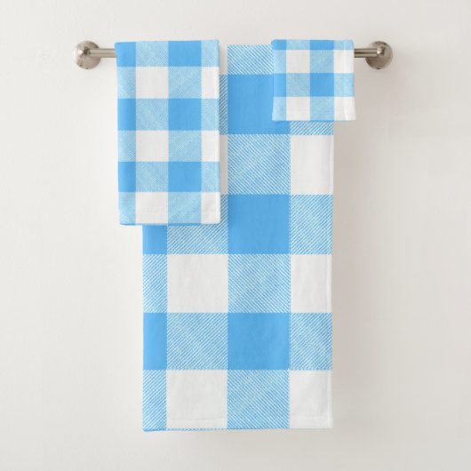 Slow-Living Sommer Karohemd Badhandtuch Set (Insitu)