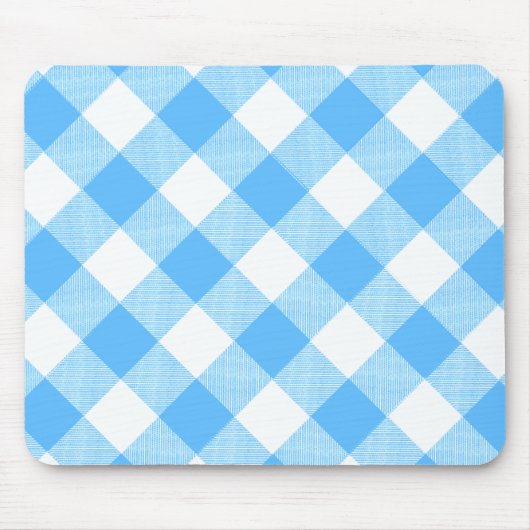 Slow-Living Sommer Karohemd Mousepad (Vorne)