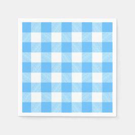 Slow-Living Sommer Karohemd Serviette
