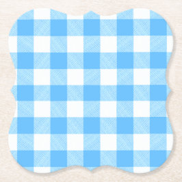 Slow-Living Sommer Karohemd Untersetzer