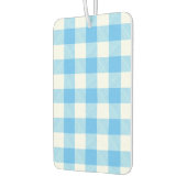 Slow-Living Summer Sky Check Autolufterfrischer (Links)