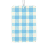 Slow-Living Summer Sky Check Autolufterfrischer (Rückseite)