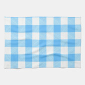 Slow-Living Summer Sky Check Geschirrtuch (Horizontal)