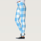 Slow-Living Summer Sky Plaid Leggings (Links)