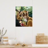 Slow Loris Smoothie Poster (Küche)