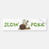 Slow Poke Autoaufkleber (Vorne)
