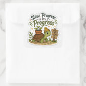 Slow Progress Is Still Progress Turtle Sticker  (Tasche)