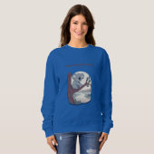 **"Slow & Steady Wins – Motivational Cute Koala "* Sweatshirt (Vorne ganz)