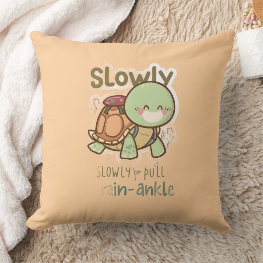 Slow turtle kissen (Decke)