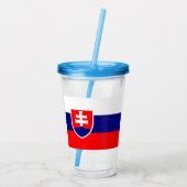 Slowakei Acryltrinkbecher (Rückseite)