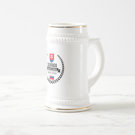 Slowakei Bierglas (VorderseiteRechts)