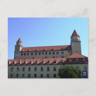 Slowakei - Bratislava - Burg von unten Postkarte