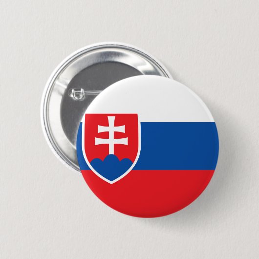 Slowakei Button (Vorne & Hinten)