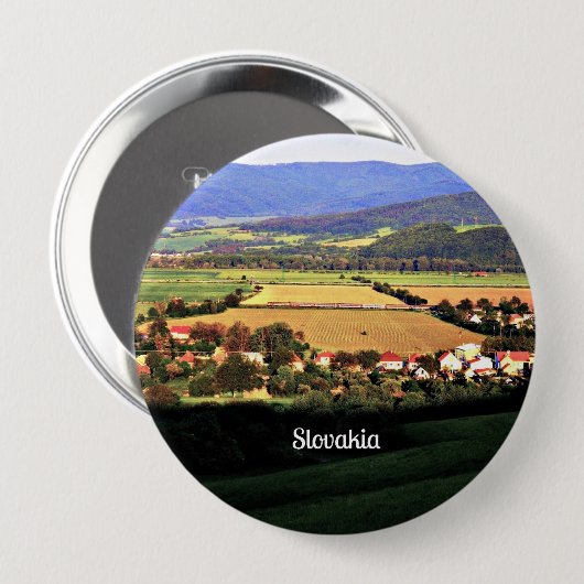 Slowakei Button (Vorne & Hinten)