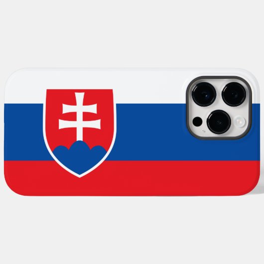 Slowakei Case-Mate iPhone Hülle (Rückseite (Horizontal))