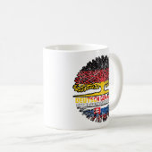 Slowakei Deutsch Deutschland Baum Kaffeetasse (VorderseiteRechts)