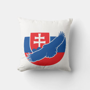 Slowakei Eagle Slowakische Nationale Tierflagge Kissen