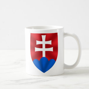 Slowakei-Emblem für Slovaks Kaffeetasse