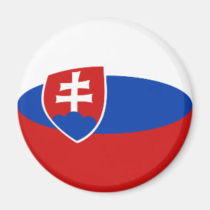 Slowakei Fischaugen-Flagge-Magnet Magnet