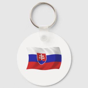 Slowakei Flag Schlüsselanhänger
