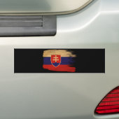 Slowakei-Flagge Autoaufkleber (Auf Auto)